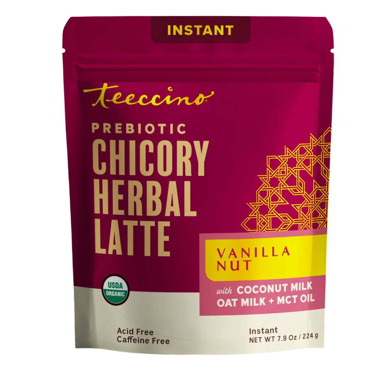 Café con Leche de Hierbas Vainilla y Nueces Instantáneo