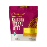 Café con leche herbal instantáneo de avellana