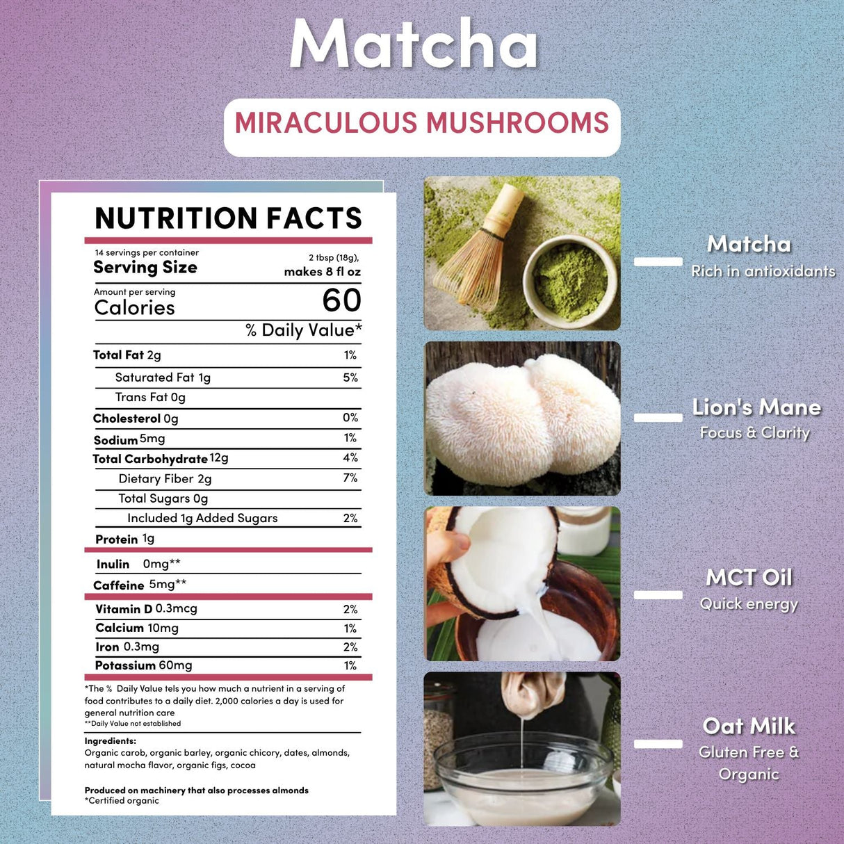 Matcha Latte Miraculous Mushrooms®