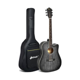 41 Inch Full Size Cutaway Acoustic Guitar Set for Beginner