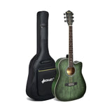41 Inch Full Size Cutaway Acoustic Guitar Set for Beginner