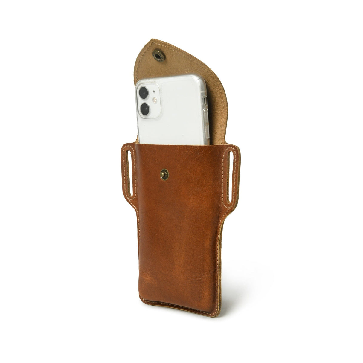 Funda para móvil (color café claro)