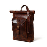 Mochila Marrón Saddleback - Tapa Enrollable