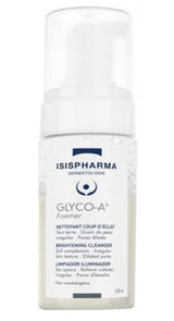 Isis Pharma Glyco-A Foamer Brightening Facial Cleanser for All Skin Types - 3.38 fl oz