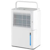 Deshumidificador de 2000 pies cuadrados y 32 pintas con modo continuo/secado/automático - Blanco