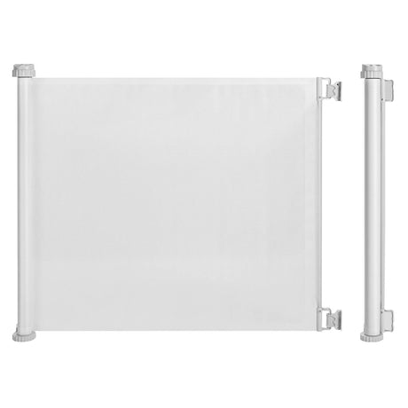 Barrera de seguridad retráctil de malla de 84 cm de alto para uso en interiores y exteriores