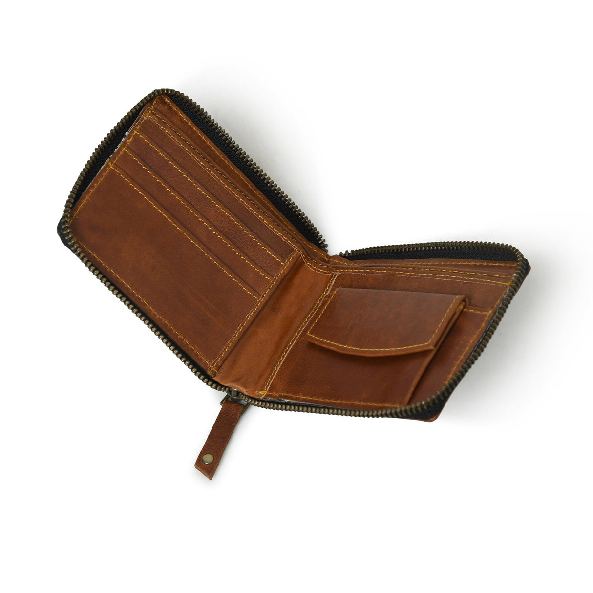Cartera Bifold Adams - Marrón claro