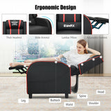 Massage Racing Gaming Single Recliner Chair