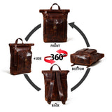 Mochila Marrón Saddleback - Tapa Enrollable