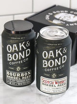 Scotch Whisky and Espresso Bourbon Barrel Aged Coffee Box