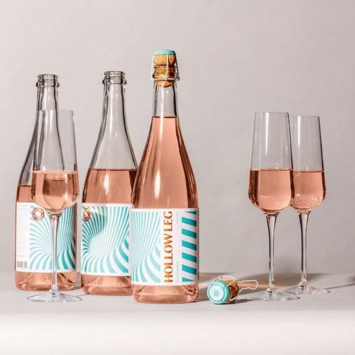 Hollow Leg - Sparkling Rosé - Non-Alcoholic Wine