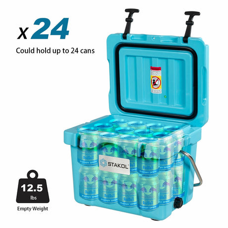 15,14 litros de capacidad (24 latas)