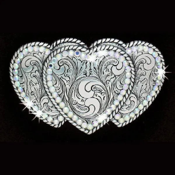 Hebilla de cinturón para mujer Nocona Hearts Embrace