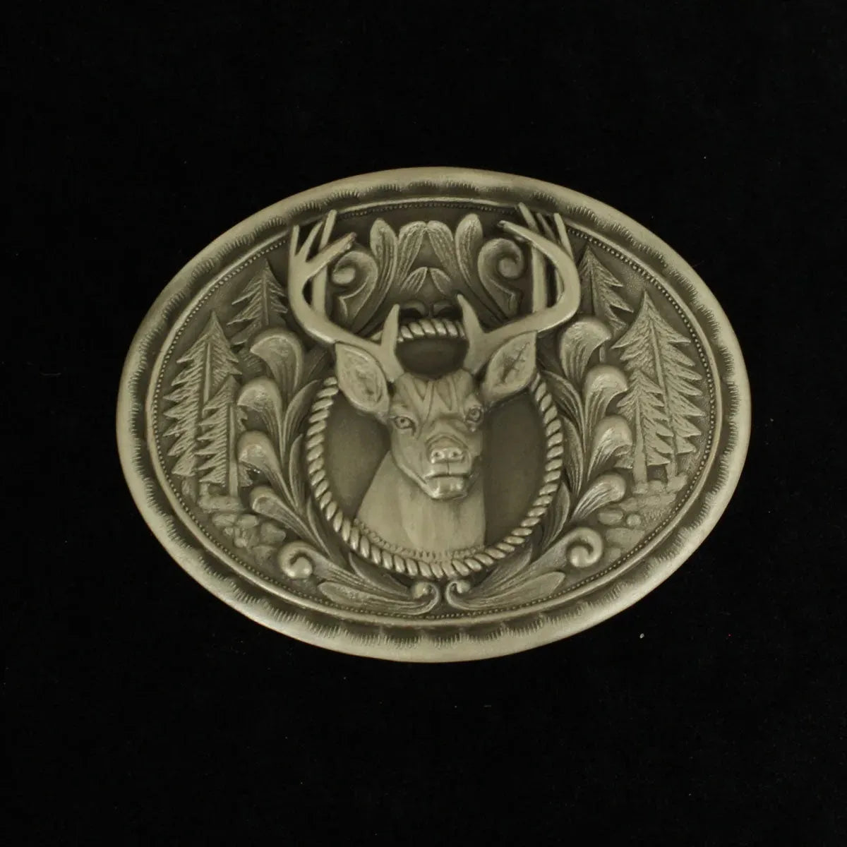 Nocona Buck Wild - Hebilla de cinturón