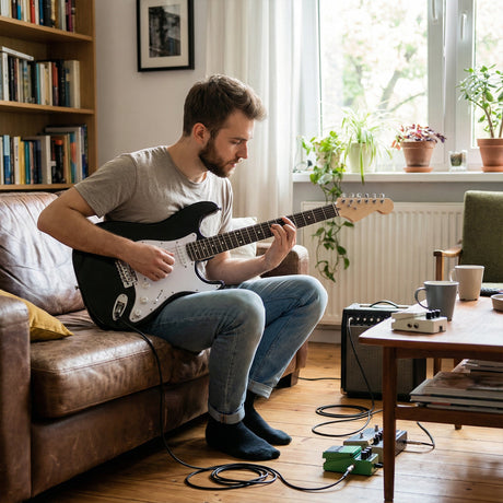 Kit de guitarra eléctrica de tamaño completo de 39 pulgadas para principiantes con amplificador
