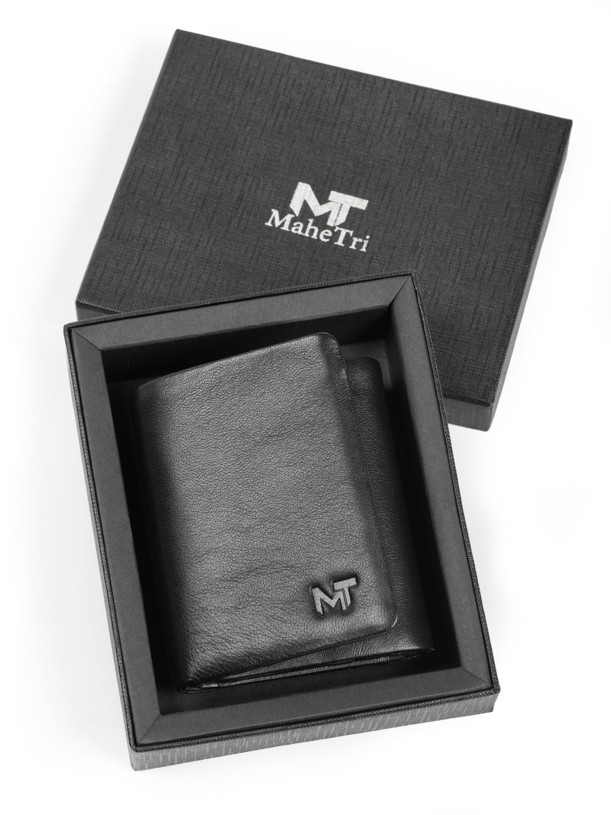 Billetera triple para hombre