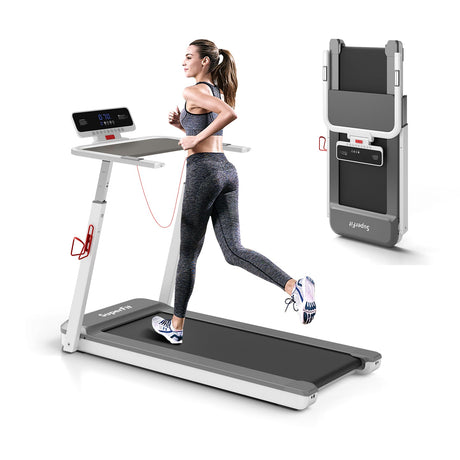 Cinta de Correr Plegable de 3HP con Altura Ajustable y Control por APP