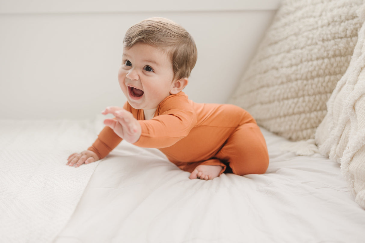 Pijama enterizo de bambú sólido - más colores