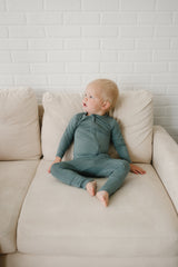 Pijama enterizo de bambú sólido - más colores