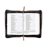 Funda de cuero para libro