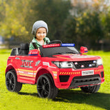 Coche Eléctrico para Niños 12V con Mando a Distancia-Rojo