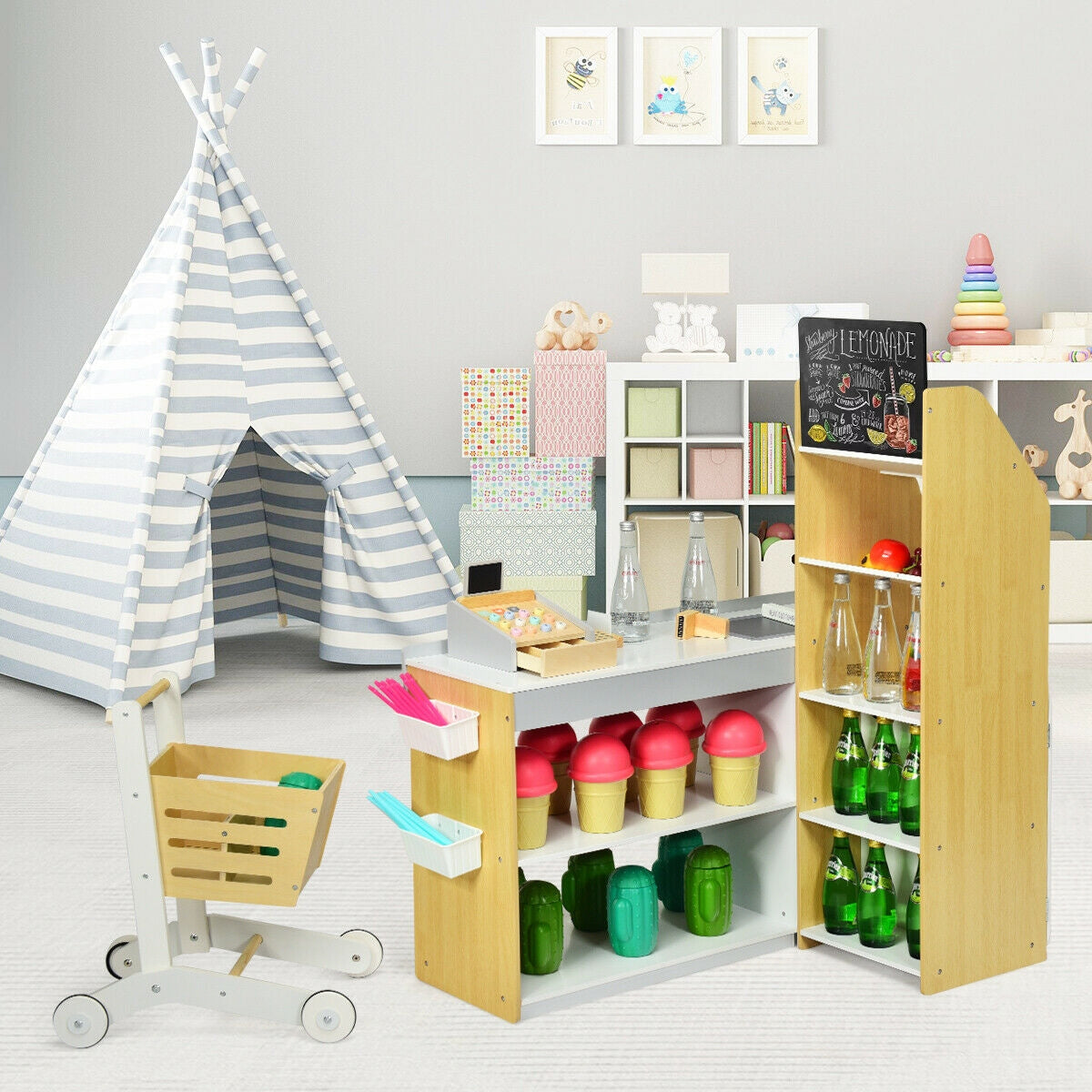 Juego de simulación de supermercado: Tienda de comestibles para jugar
