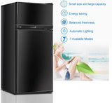 2 Doors Cold-rolled Sheet Compact Refrigerator