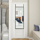 Full Length Metal Door Mirror with Adjustable Hook