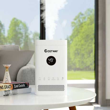 Humidificador de aire de llenado superior silencioso de 3,5 l con múltiples modos