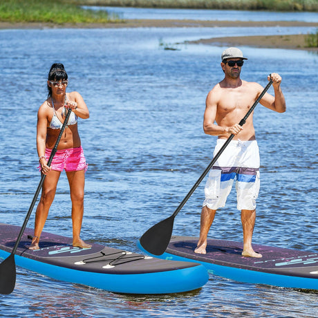Tabla de surf de remo inflable de 11 pies con bolsa, remo de aluminio y bomba