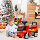 Coche de Carreras de Bomberos Mercedes Benz con Licencia para Niños