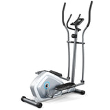 Bicicleta elíptica magnética con monitor LCD y sensor de pulso
