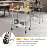 Stainless Steel Commercial Kitchen Prep and Work Table