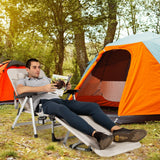 Tumbona Plegable de Playa con 7 Posiciones Ajustables