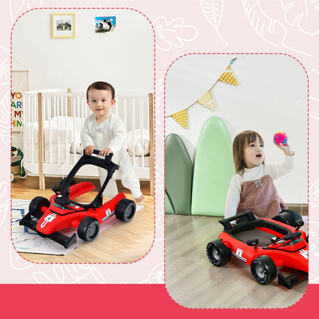 Andador plegable 4 en 1 con altura ajustable