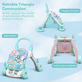 Andador de aprendizaje Baby Sit-to-Stand Juguete musical para niños pequeños