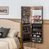 Joyero de pared con luces de 3 colores