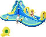 Castillo Hinchable Acuático Multifunción con Soplador de 735W