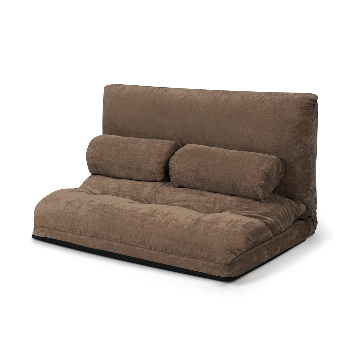 Sofá cama reclinable de 6 posiciones con 2 almohadas