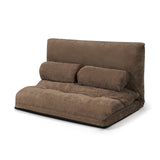 Sofá cama reclinable de 6 posiciones con 2 almohadas