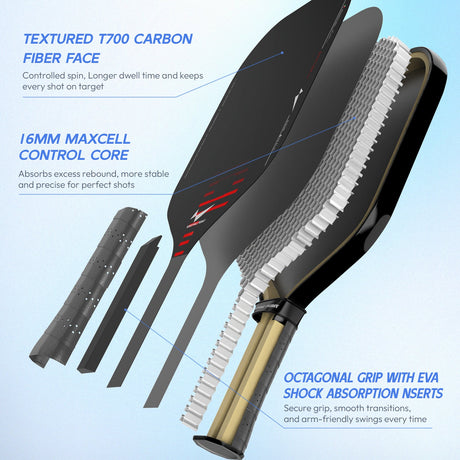 Rhythm Pickleball Paddle - Wide body