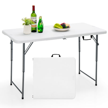 Mesa Plegable Ajustable a 3 Alturas