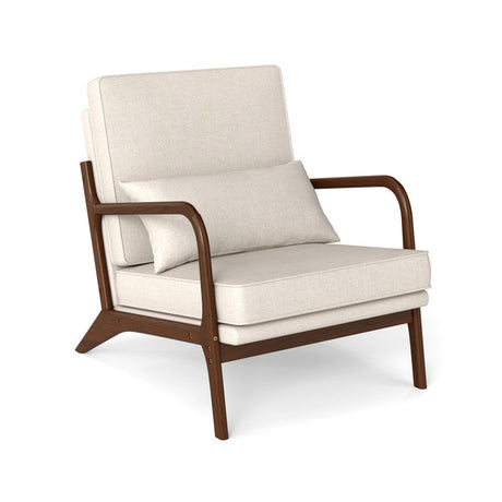 Paquete de 3 piezas para dormitorio: mesita de noche con 3 cajones + sillón decorativo moderno + sofá cama futón plegable convertible