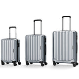 3-Piece Hardside Luggage Set (20/24/28 Inch) Lightweight with 3-Digital Lock