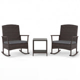 3 Piece Patio Rocking