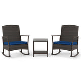 3 Piece Patio Rocking