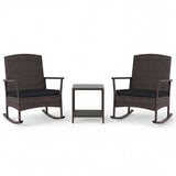 3 Piece Patio Rocking