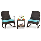 3 Piece Patio Rocking