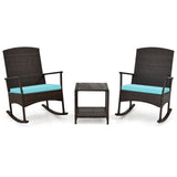 3 Piece Patio Rocking