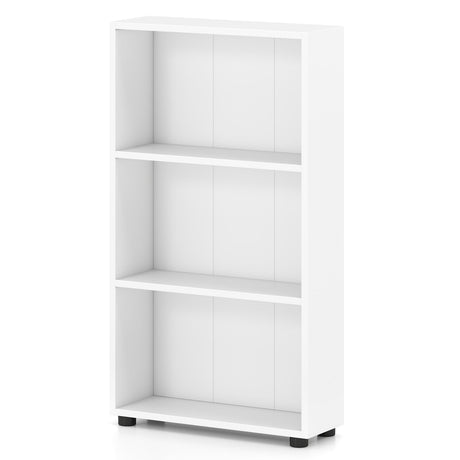 Estantería de 3 niveles de 106 cm de alto con kit antivuelco